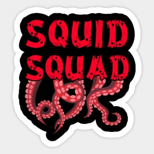 Squid Squad Sticker